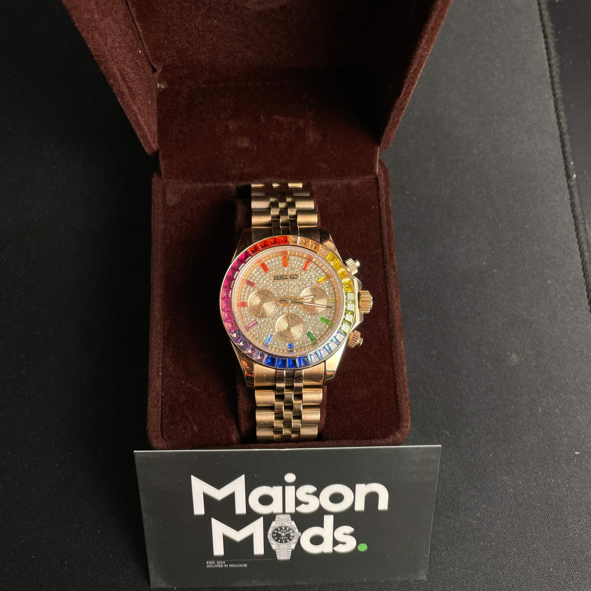 SEIKO MOD Daytona | Rainbow Or Rose