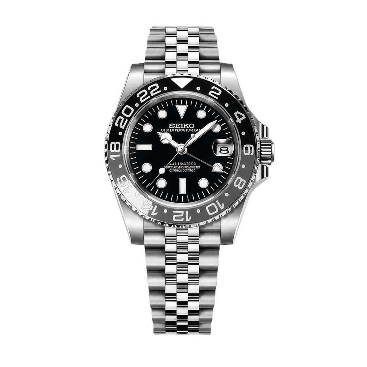 SEIKO MOD GMT | Bruce Wayne - Maison Mods