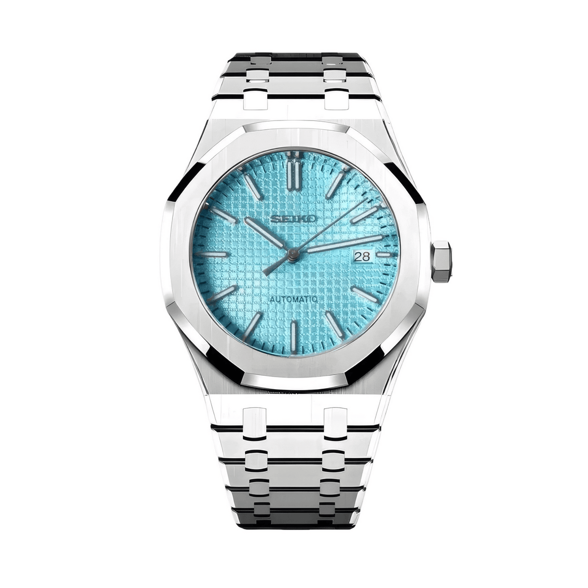 SEIKO MOD Royal Oak | Bleu - Maison Mods