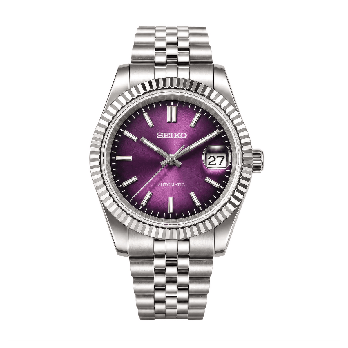 SEIKO MOD Datejust | Violet - Maison Mods