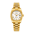 SEIKO MOD Day-Date | "Roman" Or & Blanc