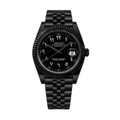 SEIKO MOD Datejust | Triple Noir & Arabic Dial
