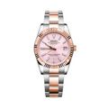 SEIKO MOD Datejust | Baby Pink Dial