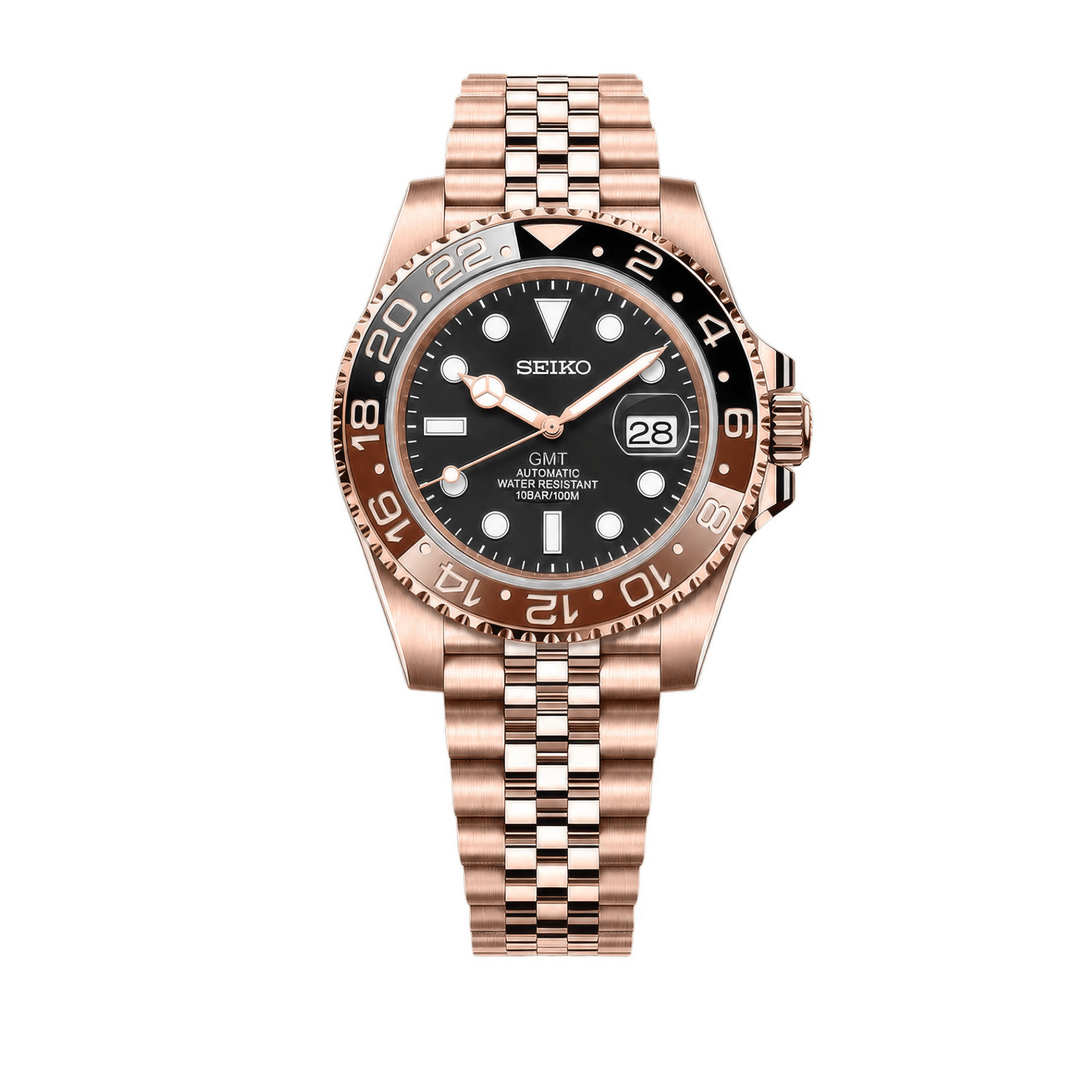 SEIKO MOD GMT | Root Beer & Or Rose