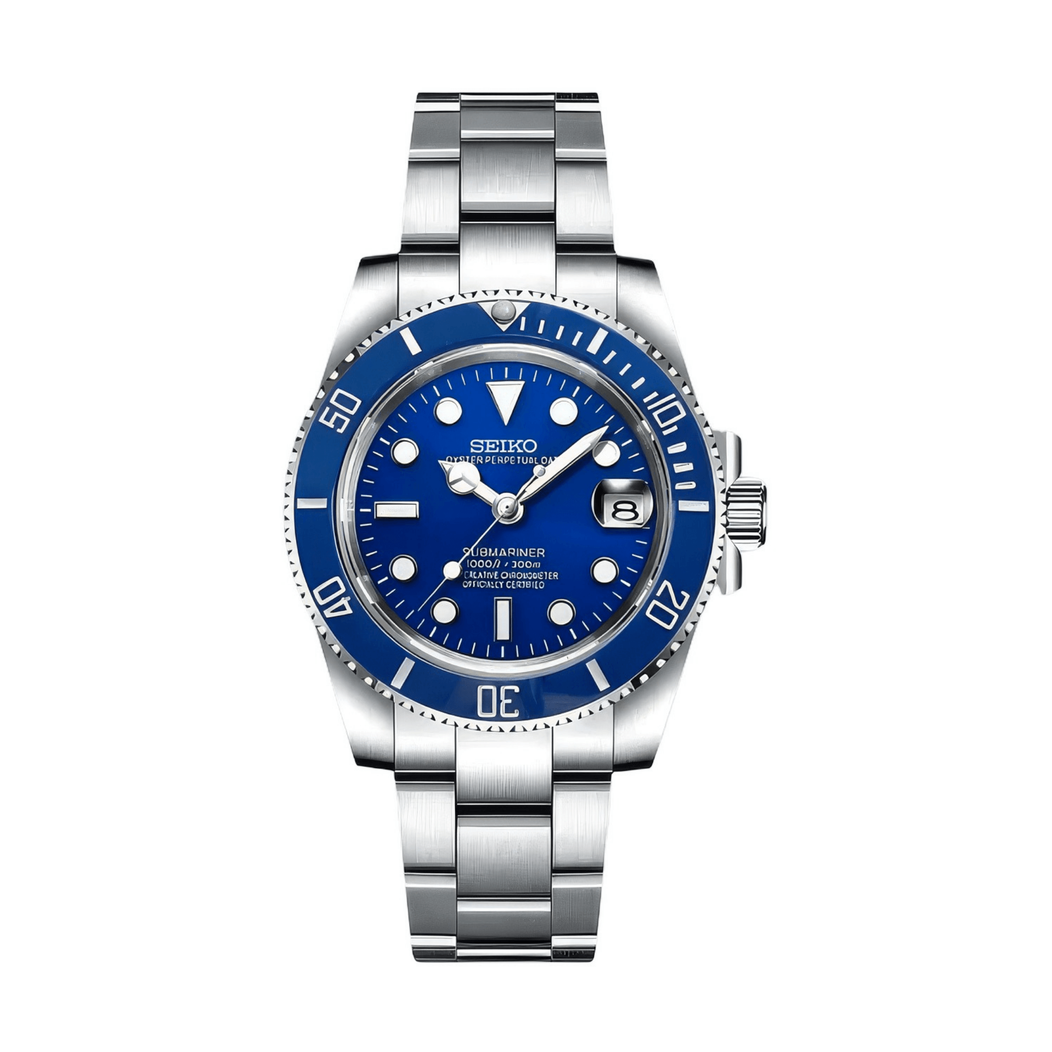 SEIKO MOD Submariner | Smurf