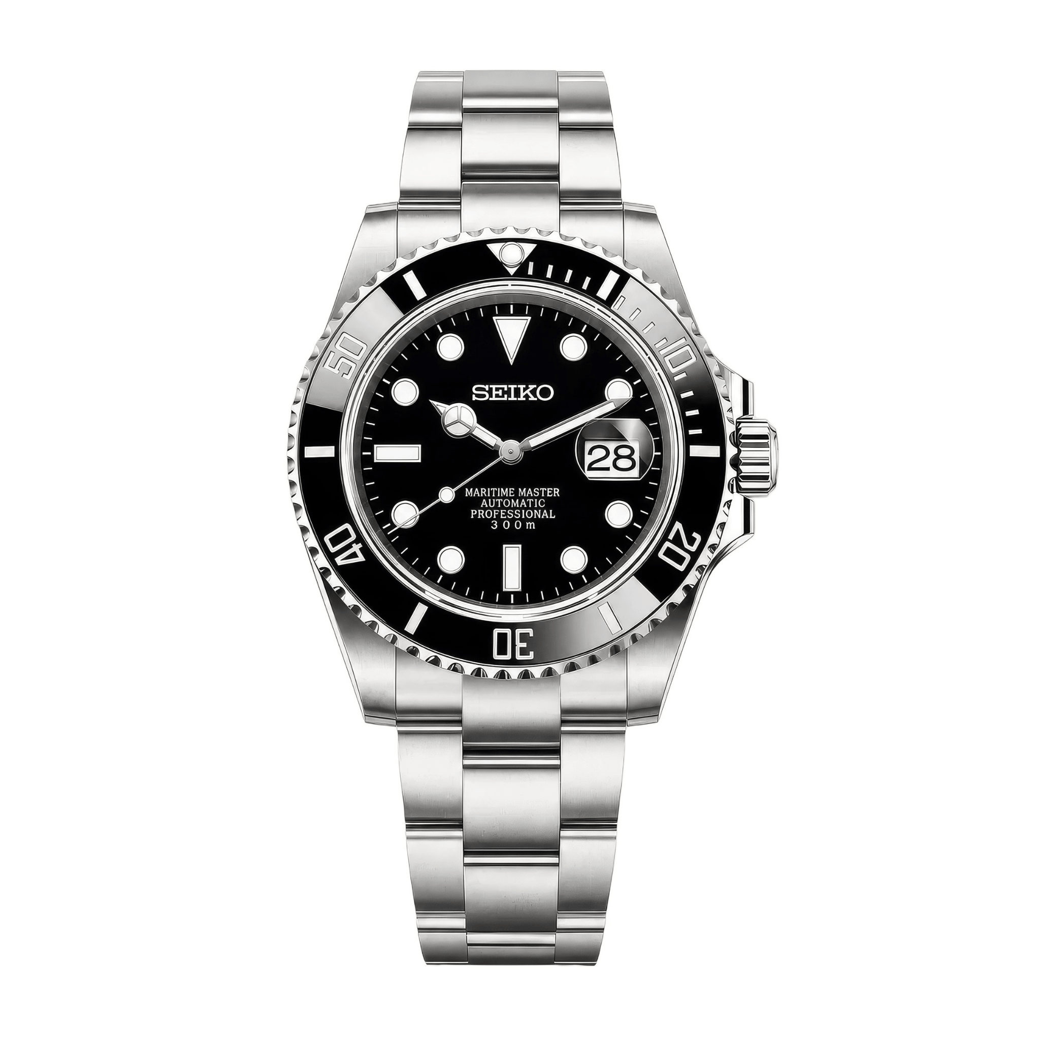 SEIKO MOD Submariner | Noir
