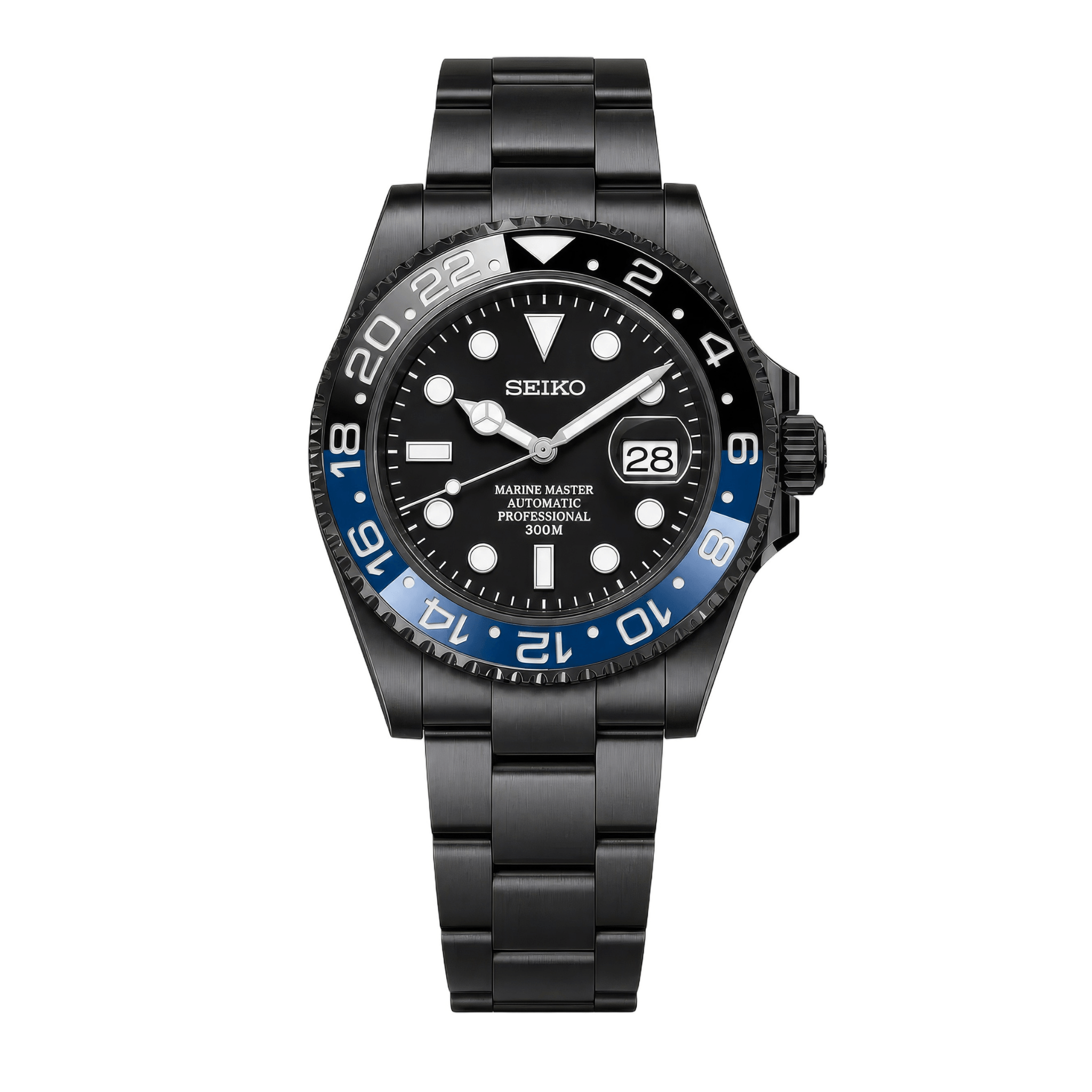 SEIKO MOD Submariner | Stealth Batman