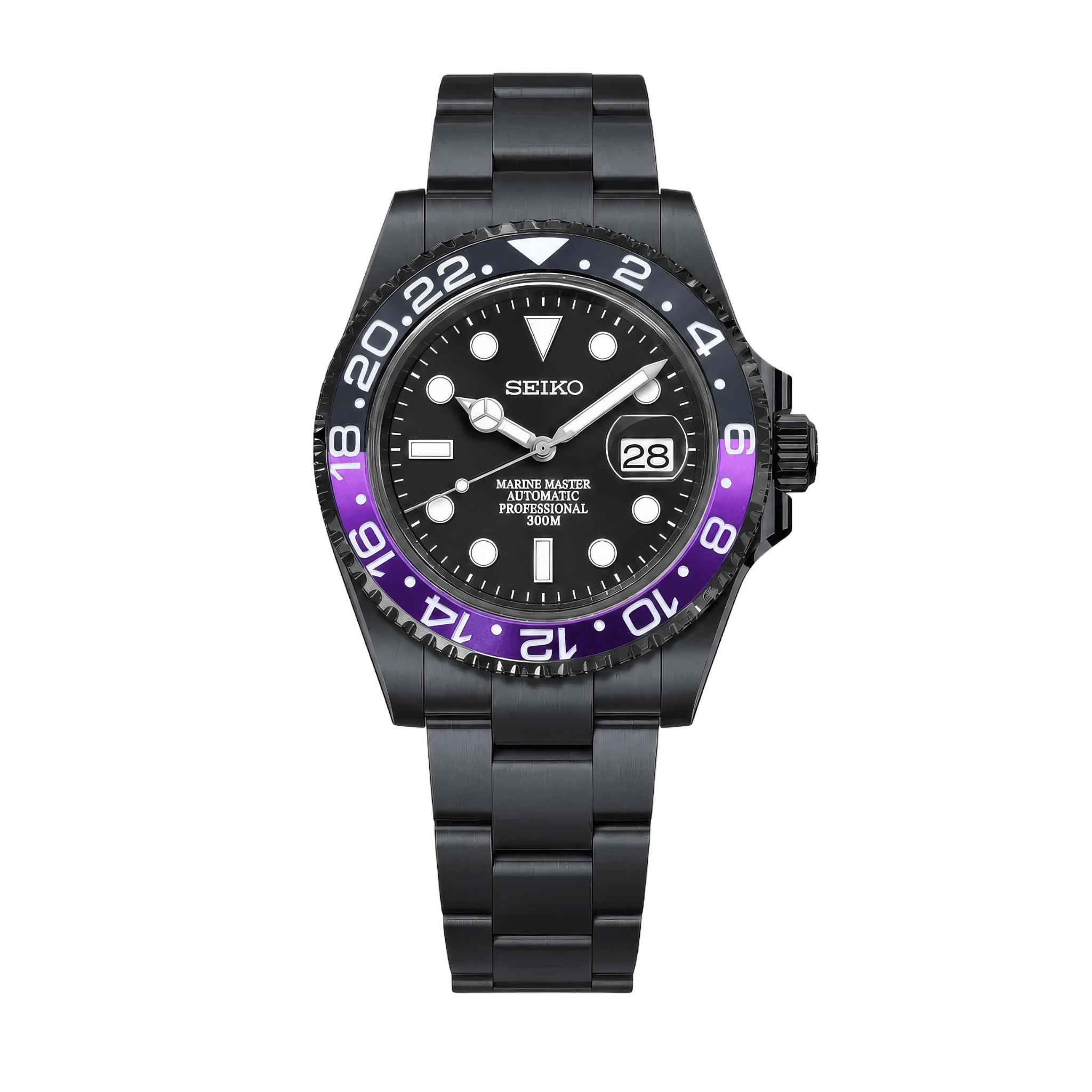 SEIKO MOD Submariner | Stealth Joker