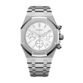 SEIKO MOD Royal Oak | Blanc Chronographe