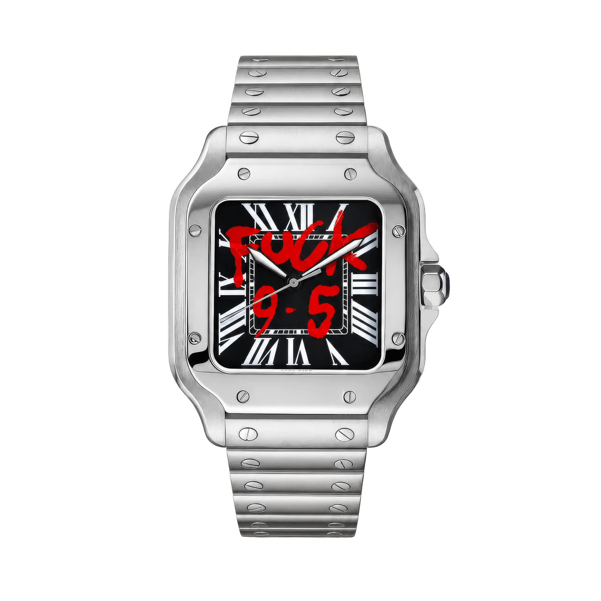 SEIKO MOD Santos | "9-5" Noir