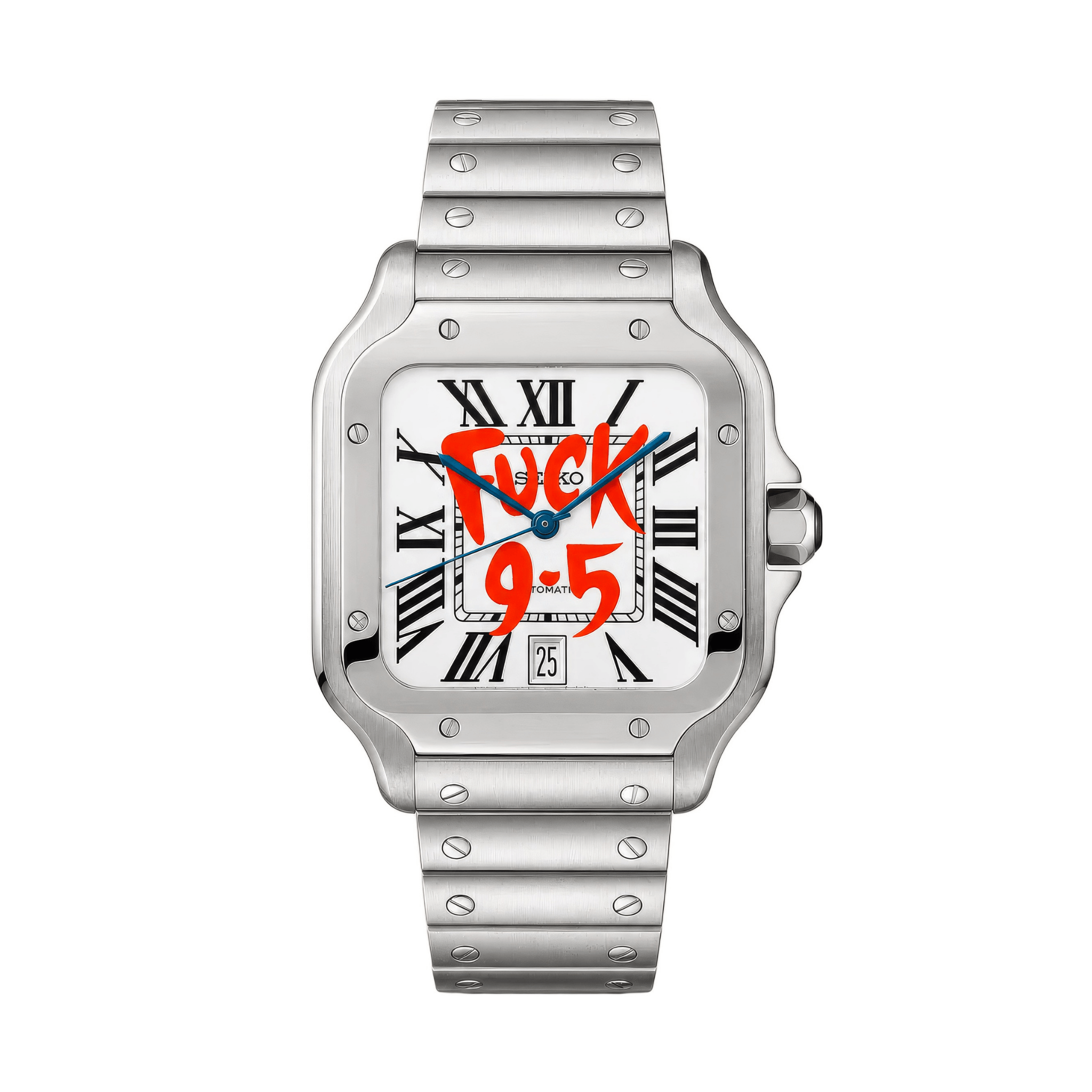 SEIKO MOD Santos | "9-5" Blanc