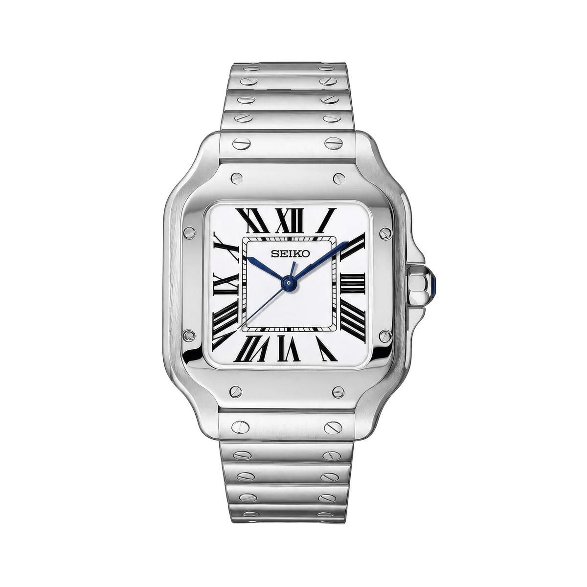 SEIKO MOD Santos | Blanc - Maison Mods