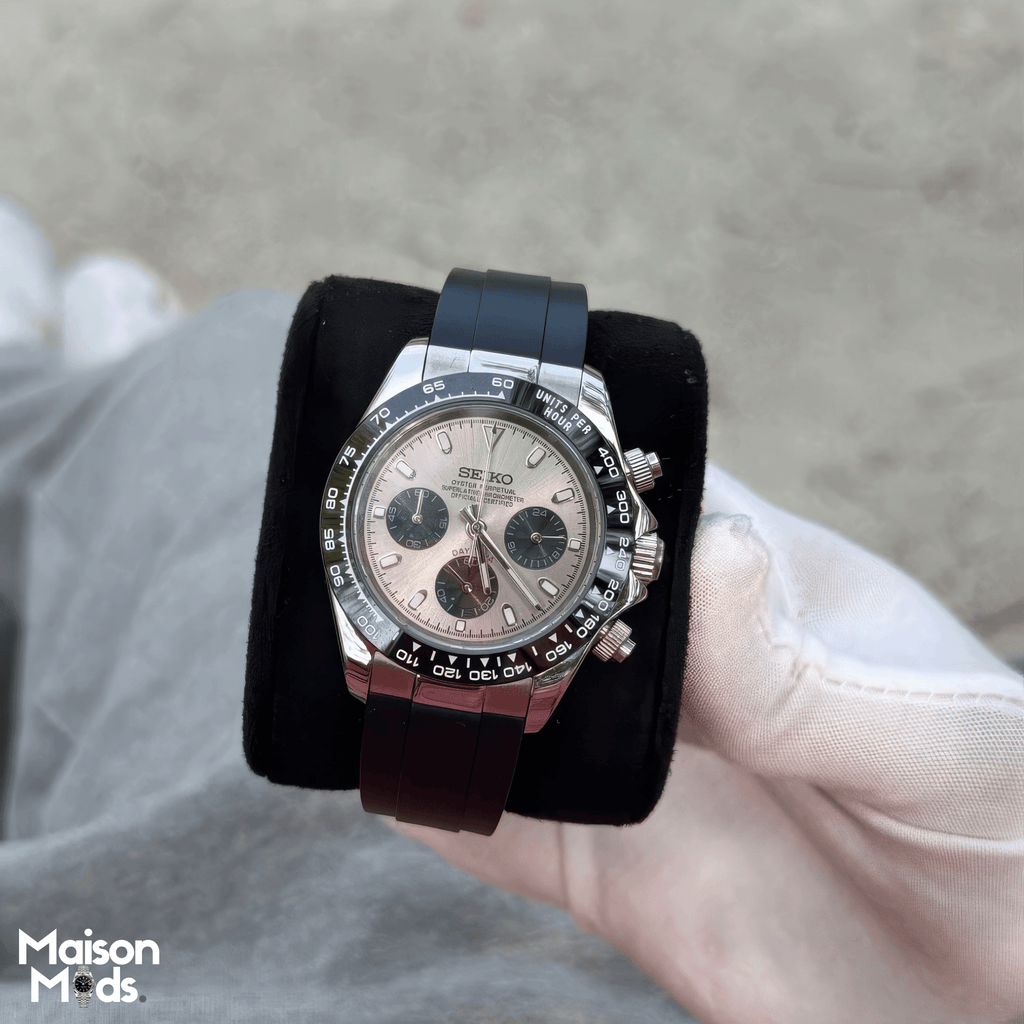 SEIKO MOD Daytona | Meteorite Oysterflex