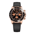 SEIKO MOD Daytona |  Mocha & Or rose Oysterflex