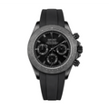 SEIKO MOD Daytona | Triple Noir Oysterflex