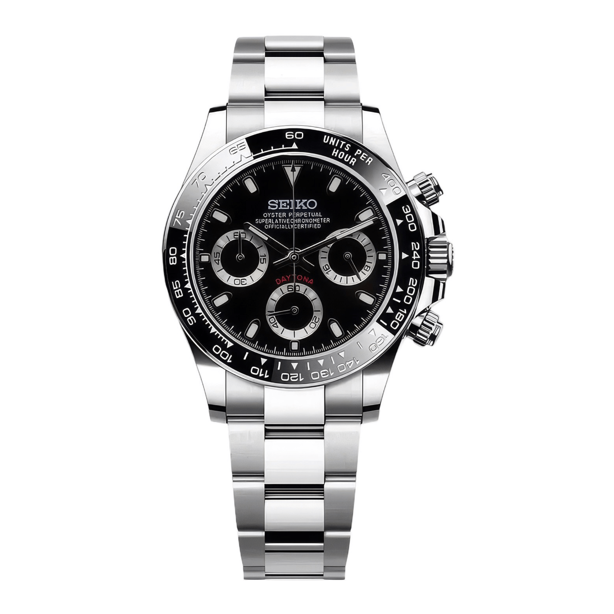 SEIKO MOD Daytona | Noir