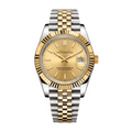 SEIKO MOD Datejust | Or & Argent