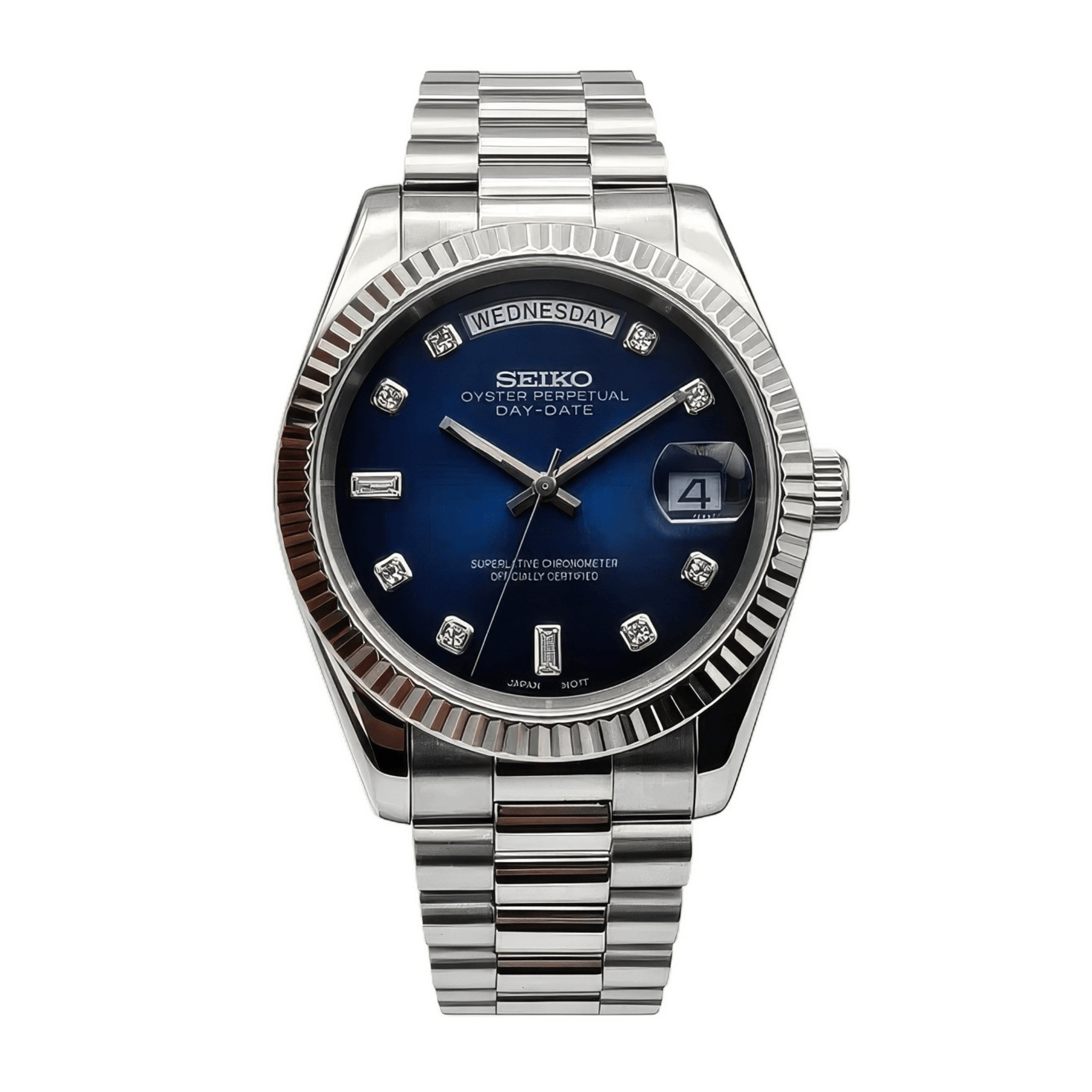 SEIKO MOD Day-Date | Bleu Nuit Diamant