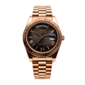 SEIKO MOD Day-Date | Or Rose & Smoke Dial