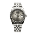 SEIKO MOD Day-Date | Argent & Smoke Dial