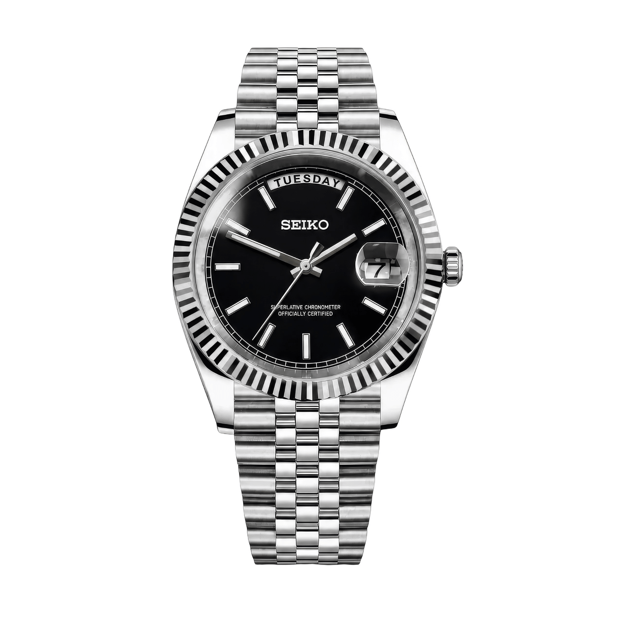 SEIKO MOD Day-Date | Noir